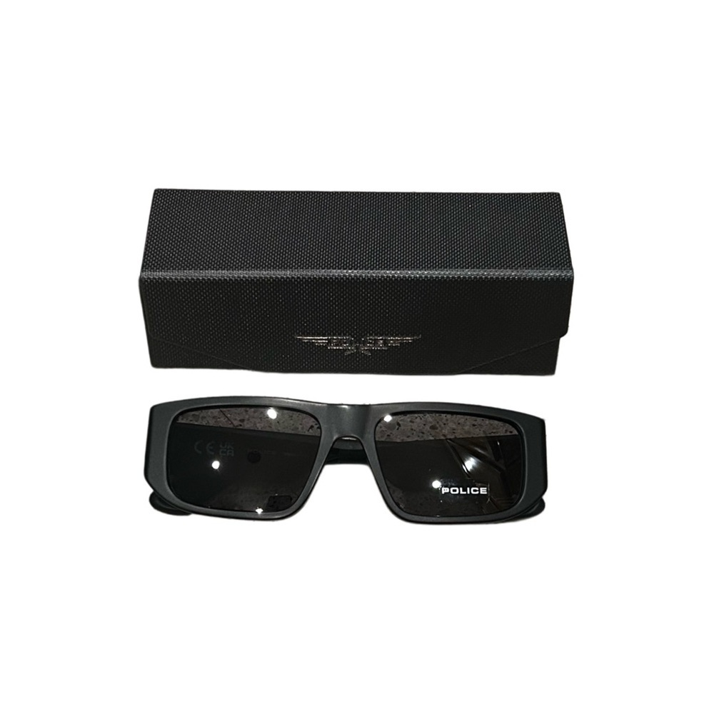 Police Dark Frame Sunglasses